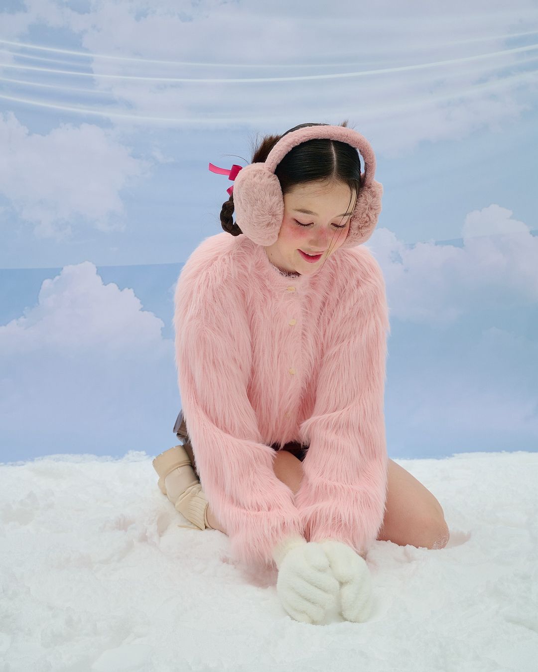 Furry Puffy Mink Cardigan